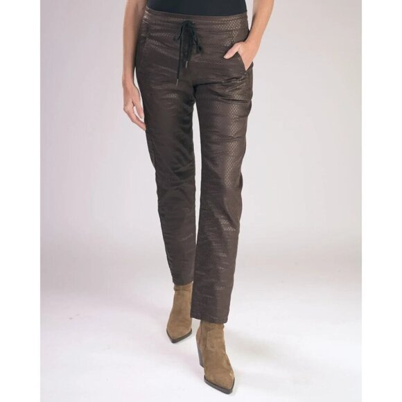 Alembika Diamond Iconic Stretch Jeans in Mahogany Size 1 (6-8 equivalent)